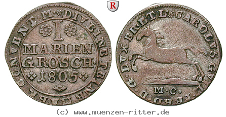 Klicken Sie auf das Bild um es auf Ihrem Rechner zu speichern braunschweig-karl-wilhelm-ferdinand-mariengroschen/eadt7014.jpg