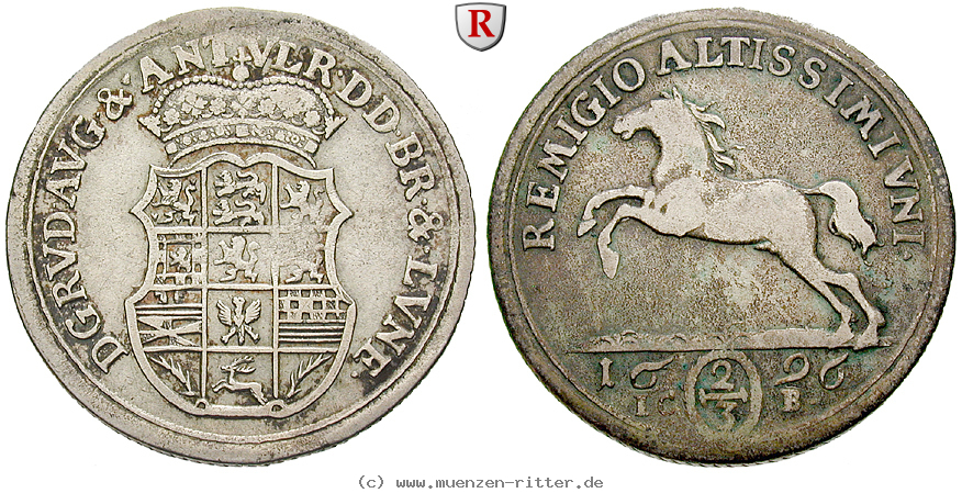 Klicken Sie auf das Bild um es auf Ihrem Rechner zu speichern braunschweig-rudolf-august-und-anton-ulrich-2-3-taler/54411.jpg