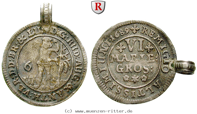 Klicken Sie auf das Bild um es auf Ihrem Rechner zu speichern braunschweig-rudolf-august-und-anton-ulrich-6-mariengroschen/46833.jpg
