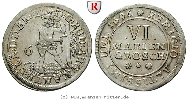 Klicken Sie auf das Bild um es auf Ihrem Rechner zu speichern braunschweig-rudolf-august-und-anton-ulrich-6-mariengroschen/85065.jpg