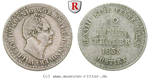 Klicken Sie auf das Bild um es auf Ihrem Rechner zu speichern braunschweig-wilhelm-iv-1-12-taler/23396.jpg
