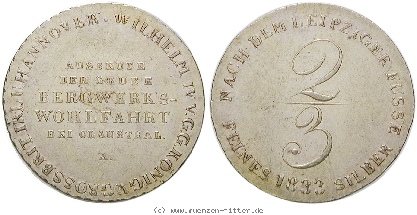 Klicken Sie auf das Bild um es auf Ihrem Rechner zu speichern braunschweig-wilhelm-iv-2-3-taler/23960.jpg