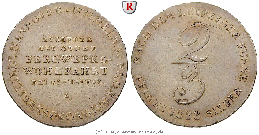 Klicken Sie auf das Bild um es auf Ihrem Rechner zu speichern braunschweig-wilhelm-iv-2-3-taler/29490.jpg