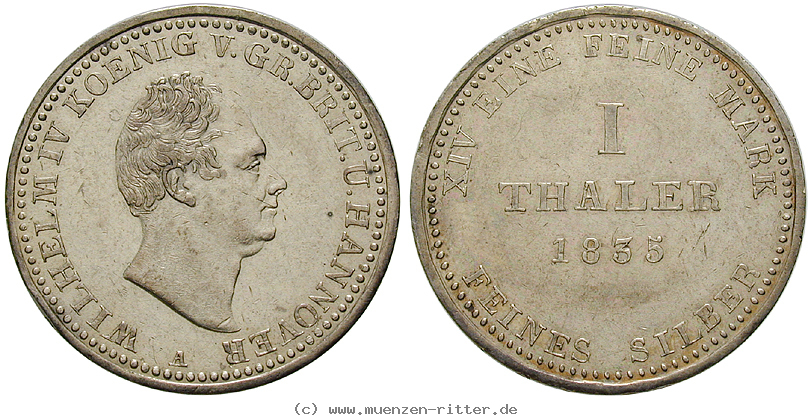 Klicken Sie auf das Bild um es auf Ihrem Rechner zu speichern braunschweig-wilhelm-iv-taler/34682.jpg