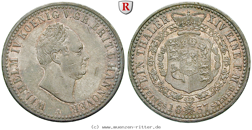 Klicken Sie auf das Bild um es auf Ihrem Rechner zu speichern braunschweig-wilhelm-iv-taler/72609.jpg