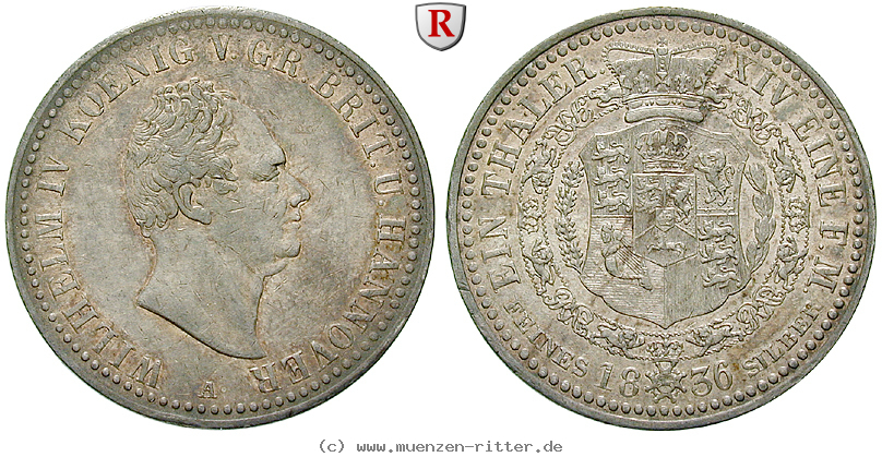 Klicken Sie auf das Bild um es auf Ihrem Rechner zu speichern braunschweig-wilhelm-iv-taler/72610.jpg