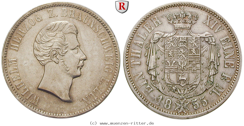 Klicken Sie auf das Bild um es auf Ihrem Rechner zu speichern braunschweig-wilhelm-taler/23855.jpg