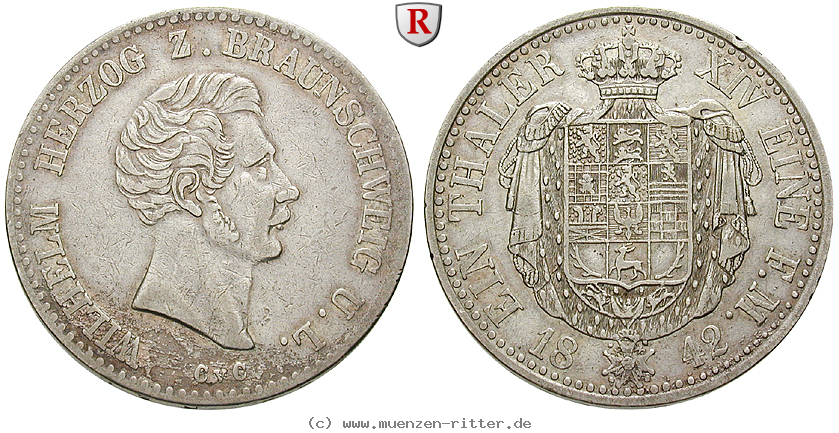 Klicken Sie auf das Bild um es auf Ihrem Rechner zu speichern braunschweig-wilhelm-taler/77434.jpg
