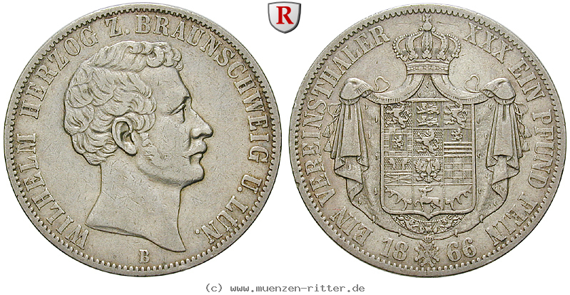 Klicken Sie auf das Bild um es auf Ihrem Rechner zu speichern braunschweig-wilhelm-vereinstaler/75212.jpg