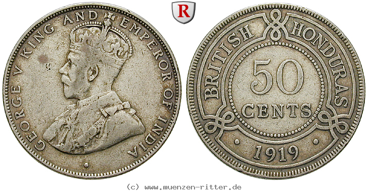 Klicken Sie auf das Bild um es auf Ihrem Rechner zu speichern britisch-honduras-george-v-50-cents/83718.jpg