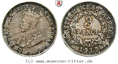 Klicken Sie auf das Bild um es auf Ihrem Rechner zu speichern britisch-westafrika-george-v-3-pence/83704.jpg