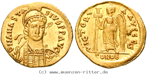 Klicken Sie auf das Bild um es auf Ihrem Rechner zu speichern byzanz-anastasius-i-solidus/20283.jpg