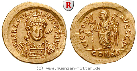 Klicken Sie auf das Bild um es auf Ihrem Rechner zu speichern byzanz-anastasius-i-solidus/24411.jpg