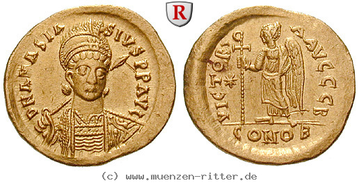 Klicken Sie auf das Bild um es auf Ihrem Rechner zu speichern byzanz-anastasius-i-solidus/25621.jpg