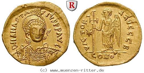 Klicken Sie auf das Bild um es auf Ihrem Rechner zu speichern byzanz-anastasius-i-solidus/29332.jpg