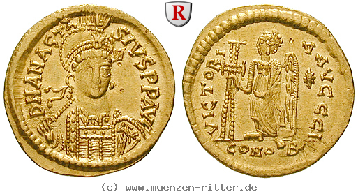 Klicken Sie auf das Bild um es auf Ihrem Rechner zu speichern byzanz-anastasius-i-solidus/32039.jpg
