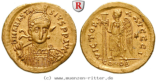 Klicken Sie auf das Bild um es auf Ihrem Rechner zu speichern byzanz-anastasius-i-solidus/65480.jpg