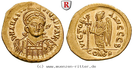 Klicken Sie auf das Bild um es auf Ihrem Rechner zu speichern byzanz-anastasius-i-solidus/82515.jpg