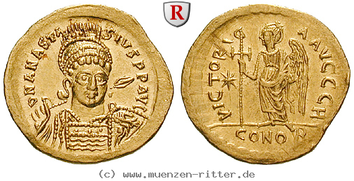 Klicken Sie auf das Bild um es auf Ihrem Rechner zu speichern byzanz-anastasius-i-solidus/82868.jpg