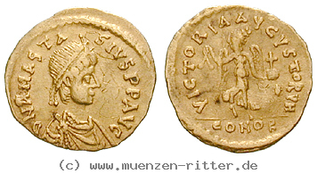 Klicken Sie auf das Bild um es auf Ihrem Rechner zu speichern byzanz-anastasius-i-tremissis/20293.jpg