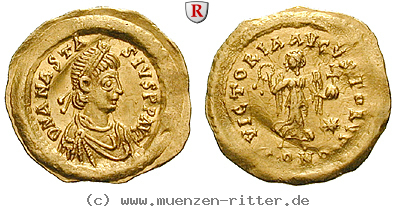 Klicken Sie auf das Bild um es auf Ihrem Rechner zu speichern byzanz-anastasius-i-tremissis/78422.jpg