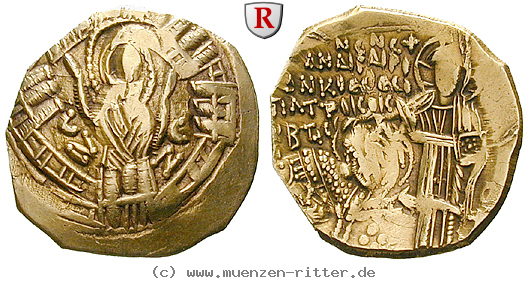 Klicken Sie auf das Bild um es auf Ihrem Rechner zu speichern byzanz-andronicus-ii-palaeologus-hyperpyron/54810.jpg