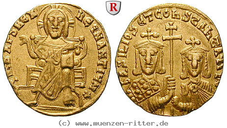 Klicken Sie auf das Bild um es auf Ihrem Rechner zu speichern byzanz-basilius-i-und-constantinus-solidus/98370.jpg