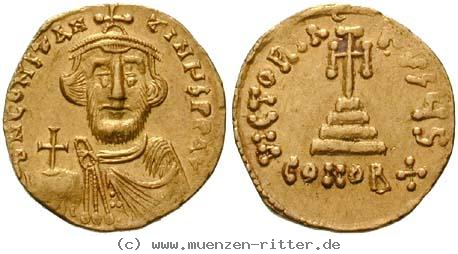 Klicken Sie auf das Bild um es auf Ihrem Rechner zu speichern byzanz-constans-ii-solidus/ebyz164.jpg