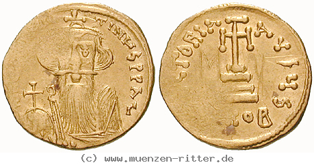 Klicken Sie auf das Bild um es auf Ihrem Rechner zu speichern byzanz-constans-ii-solidus/ebyz574.jpg