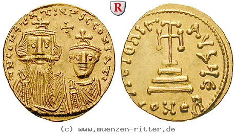 Klicken Sie auf das Bild um es auf Ihrem Rechner zu speichern byzanz-constans-ii-und-constantinus-iv-solidus/40552.jpg