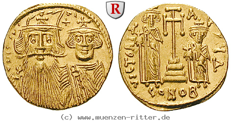 Klicken Sie auf das Bild um es auf Ihrem Rechner zu speichern byzanz-constans-ii-und-constantinus-iv-solidus/40568.jpg