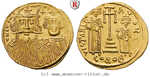 Klicken Sie auf das Bild um es auf Ihrem Rechner zu speichern byzanz-constans-ii-und-constantinus-iv-solidus/40570.jpg
