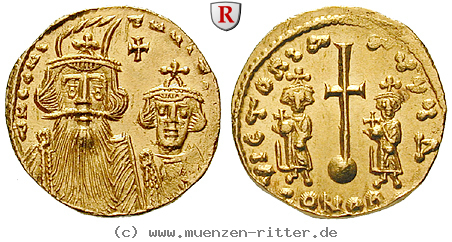 Klicken Sie auf das Bild um es auf Ihrem Rechner zu speichern byzanz-constans-ii-und-constantinus-iv-solidus/40578.jpg