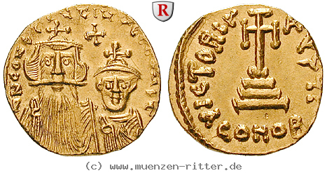 Klicken Sie auf das Bild um es auf Ihrem Rechner zu speichern byzanz-constans-ii-und-constantinus-iv-solidus/46830a.jpg
