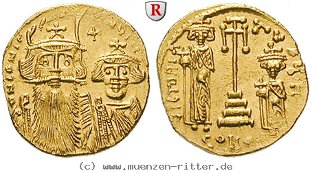 Klicken Sie auf das Bild um es auf Ihrem Rechner zu speichern byzanz-constans-ii-und-constantinus-iv-solidus/48126.jpg