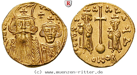 Klicken Sie auf das Bild um es auf Ihrem Rechner zu speichern byzanz-constans-ii-und-constantinus-iv-solidus/52703a.jpg