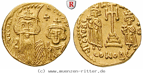 Klicken Sie auf das Bild um es auf Ihrem Rechner zu speichern byzanz-constans-ii-und-constantinus-iv-solidus/54816.jpg