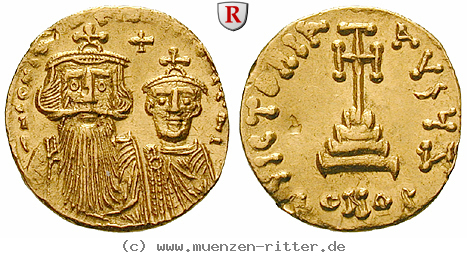 Klicken Sie auf das Bild um es auf Ihrem Rechner zu speichern byzanz-constans-ii-und-constantinus-iv-solidus/54818.jpg