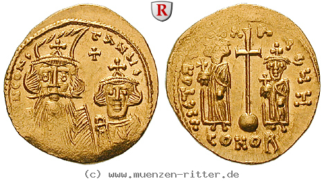Klicken Sie auf das Bild um es auf Ihrem Rechner zu speichern byzanz-constans-ii-und-constantinus-iv-solidus/64527.jpg