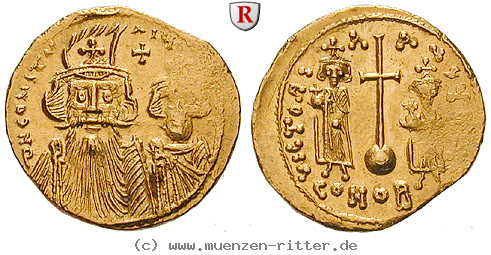 Klicken Sie auf das Bild um es auf Ihrem Rechner zu speichern byzanz-constans-ii-und-constantinus-iv-solidus/64529.jpg