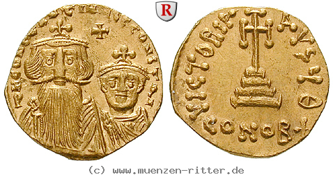 Klicken Sie auf das Bild um es auf Ihrem Rechner zu speichern byzanz-constans-ii-und-constantinus-iv-solidus/82274.jpg