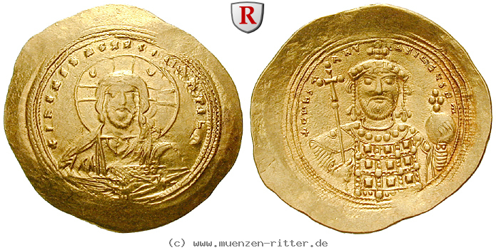 Klicken Sie auf das Bild um es auf Ihrem Rechner zu speichern byzanz-constantinus-ix-histamenon-nomisma/30542.jpg