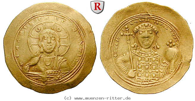 Klicken Sie auf das Bild um es auf Ihrem Rechner zu speichern byzanz-constantinus-ix-histamenon-nomisma/43403.jpg