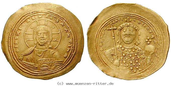 Klicken Sie auf das Bild um es auf Ihrem Rechner zu speichern byzanz-constantinus-ix-histamenon-nomisma/44187.jpg