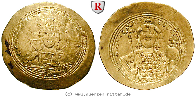 Klicken Sie auf das Bild um es auf Ihrem Rechner zu speichern byzanz-constantinus-ix-histamenon-nomisma/46875.jpg