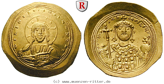 Klicken Sie auf das Bild um es auf Ihrem Rechner zu speichern byzanz-constantinus-ix-histamenon-nomisma/87137.jpg