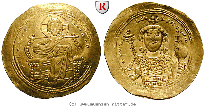 Klicken Sie auf das Bild um es auf Ihrem Rechner zu speichern byzanz-constantinus-ix-histamenon-nomisma/90120.jpg