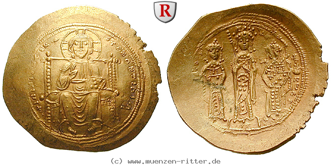 Klicken Sie auf das Bild um es auf Ihrem Rechner zu speichern byzanz-eudocia-michael-vii-und-constantius-histamenon-nomisma/77296.jpg