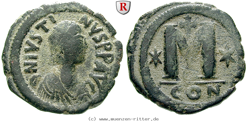 Klicken Sie auf das Bild um es auf Ihrem Rechner zu speichern byzanz-justin-i-follis/60206.jpg