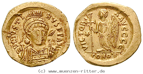 Klicken Sie auf das Bild um es auf Ihrem Rechner zu speichern byzanz-justin-i-solidus/19038.jpg